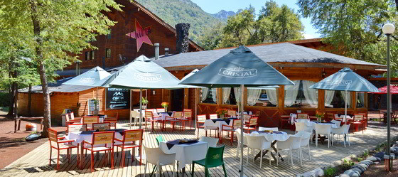 Hostería y Cabañas Chil'in, cabañas